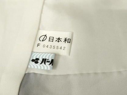 平和屋着物●絞り伝統工芸士　平田嘉和　小紋　絞り　流水文　正絹　逸品　AABN0692cs