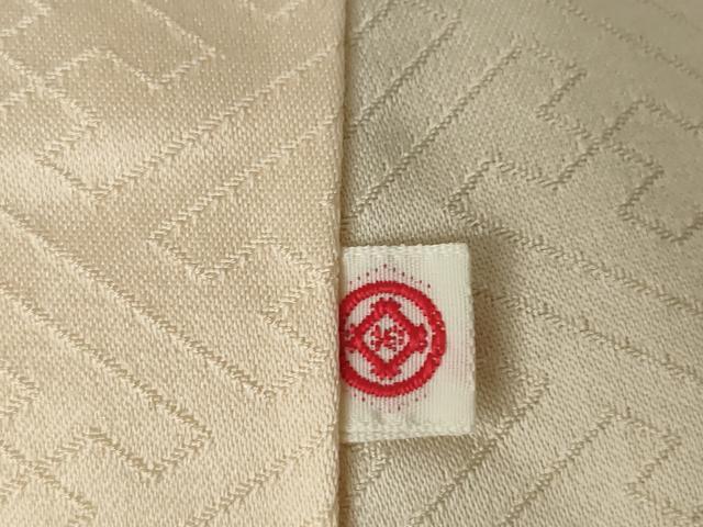 平和屋着物●十日町老舗ブランド　吉澤友禅　吾妻徳穂　訪問着　刺繍　草花文　松坂屋扱い　正絹　逸品　AABN0738ck