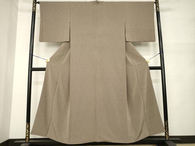 平和屋着物●江戸小紋　角通し　正絹　逸品　AABN0750ck