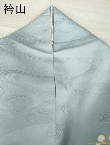 平和屋着物●訪問着　枝花文　暈し染め　金彩　正絹　逸品　AABN0753ck