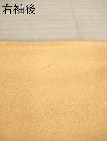 平和屋着物●色留訪問着　総刺繍　伽羅色　正絹　逸品　AABN0790ck