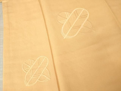 平和屋着物●色留訪問着　総刺繍　伽羅色　正絹　逸品　AABN0790ck