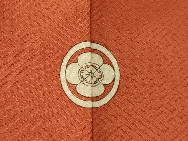 平和屋着物●訪問着　絞り　駒刺繍　色紙重ね花文　正絹　逸品　AABN0815ck