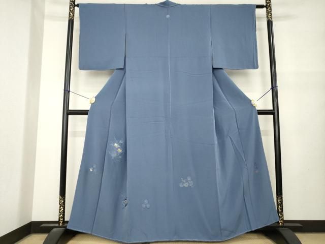 平和屋着物●螺鈿作家　甲斐泰造　色留袖　総刺繍　螺鈿　宝尽くし　正絹　逸品　AABN0828ck