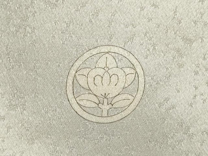 平和屋着物●豪華色留袖　駒刺繍　草花文　正絹　逸品　AABN0834ck