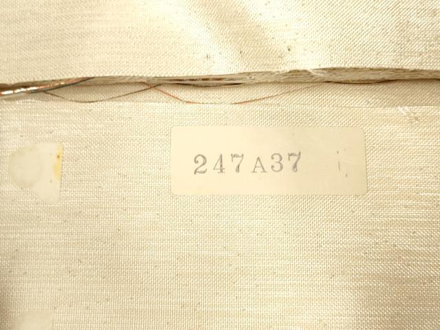 平和屋着物◎珀寿綴　六通柄袋帯　花横段文　金銀糸　正絹　逸品　AABN0919ps