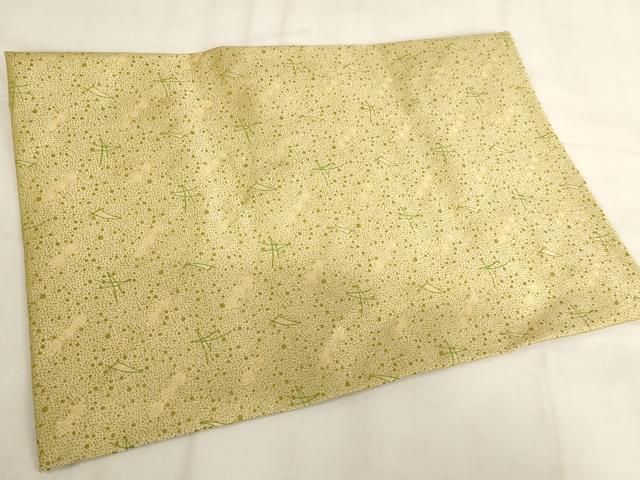 平和屋本店▼大衣用袱紗　法衣・袈裟袋　敷松葉　金糸　松本屋謹製　箱付き　寺院　仏具　仏教　僧侶　神職　装束　AABN1107ja