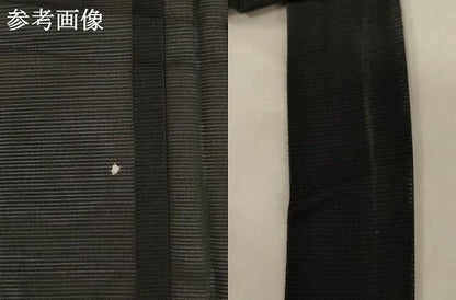 平和屋本店▼夏物　法衣　道服　直綴　絽　黒地　みそのや謹製　寺院　仏具　仏教　僧侶　神職　装束　AABN1126ja