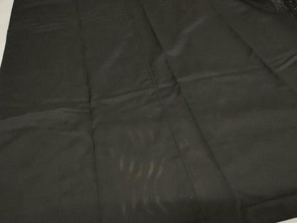 平和屋本店▼夏物　法衣　道服　直綴　絽　黒地　みそのや謹製　寺院　仏具　仏教　僧侶　神職　装束　AABN1126ja