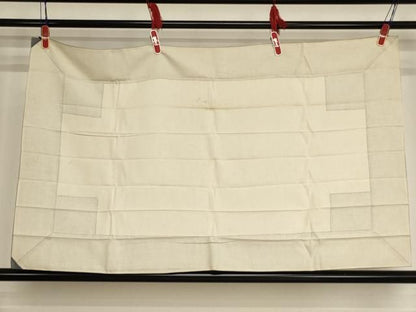 平和屋本店▼夏物　座具　紗　鉛色地　法衣　寺院　仏具　仏教　僧侶　神職　装束　AABN1154ja