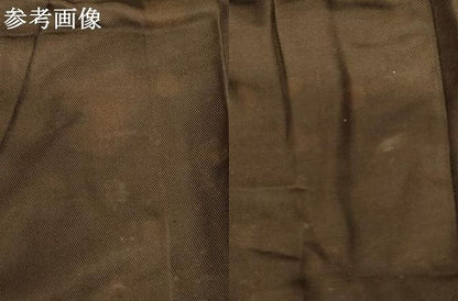 平和屋本店▼男性　行灯袴　黒鳶色地　水谷法衣店謹製　たとう紙付き　法衣　寺院　仏具　仏教　僧侶　神職　装束　AABN1199ja