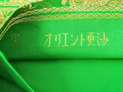 平和屋着物◎西陣　服部織物謹製　六通柄袋帯　オリエント更紗　金銀糸　正絹　逸品　AABN1587dk