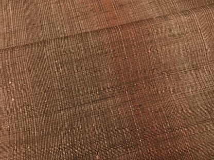 平和屋着物●上質な紬　間道　正絹　逸品　AABN1612ph