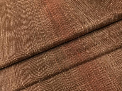 平和屋着物●上質な紬　間道　正絹　逸品　AABN1612ph