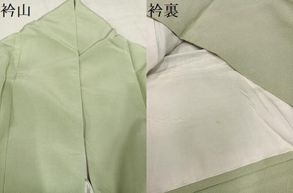 平和屋着物●中国三大刺繍　汕頭刺繍　スワトウ刺繍　訪問着　草花文　暈し染め　正絹　逸品　AABN1639ph