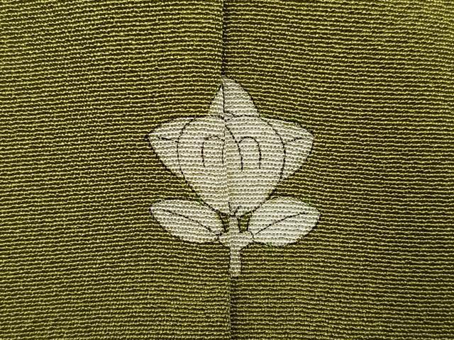 平和屋着物●上質な色無地　根岸色　正絹　逸品　AABN1646ph