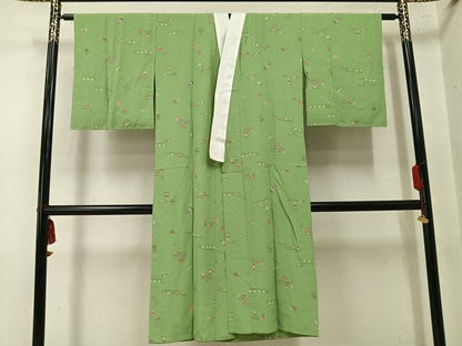 平和屋着物●長襦袢　無双仕立て　日本昔話　正絹　逸品　AABN1654ph