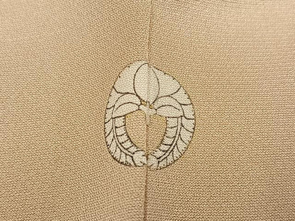 平和屋着物●訪問着　作家物　破れ色紙草花文　金彩　正絹　逸品　AABN1659ph