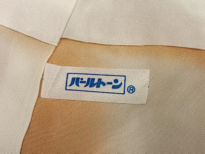 平和屋着物●訪問着　作家物　破れ色紙草花文　金彩　正絹　逸品　AABN1659ph
