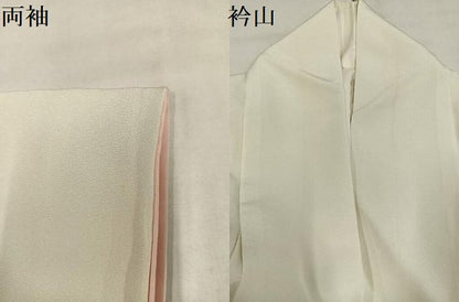 平和屋着物●訪問着　草花文　正絹　逸品　AABN1677ph