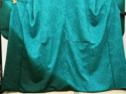 平和屋着物●豪華振袖　花尽くし　暈し染め　金彩　洗える着物　AABN1686ph