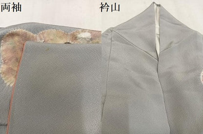 平和屋着物●十日町　名門　滝泰謹製　訪問着　辻が花　絞り　正絹　逸品　AABN1710ph