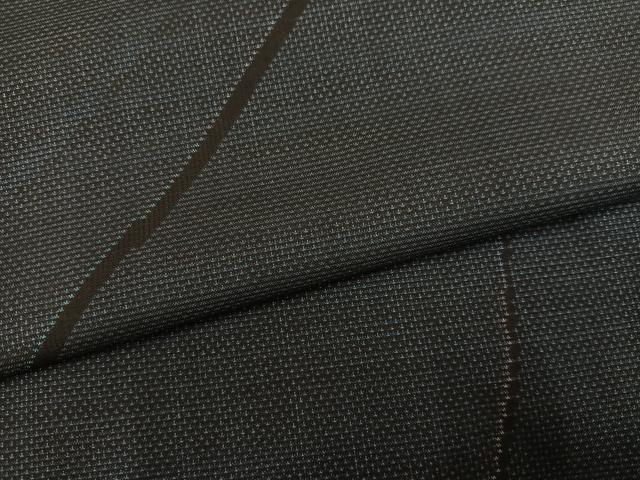 平和屋着物●本場大島紬　9マルキ　斜縞　正絹　逸品　AABN1717ph