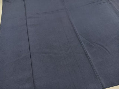平和屋着物●上質な色無地　紫鼠色　正絹　逸品　未使用　AABN1726ph