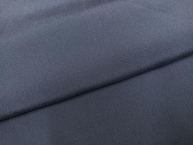 平和屋着物●上質な色無地　紫鼠色　正絹　逸品　未使用　AABN1726ph