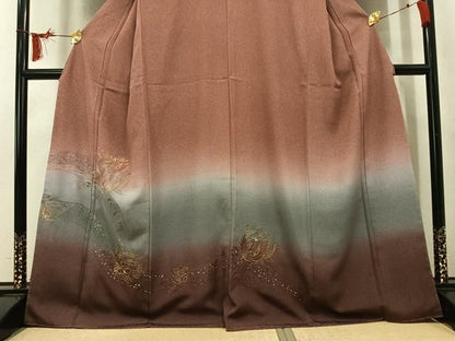 平和屋着物●中国三大刺繍 スワトウ刺繍 汕頭刺繍 総刺繍 訪問着 鳳凰花文 暈し染め 金糸 さが美扱い 正絹 逸品 未使用 AABN1753ph