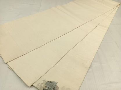 平和屋着物◎結城大島紬　太鼓柄袋帯　すくい織　風景文　正絹　逸品　AABN1797bw