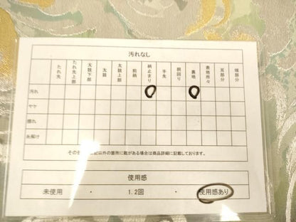 平和屋着物◎六通柄袋帯　立波文　金銀糸　正絹　逸品　AABN2957ps