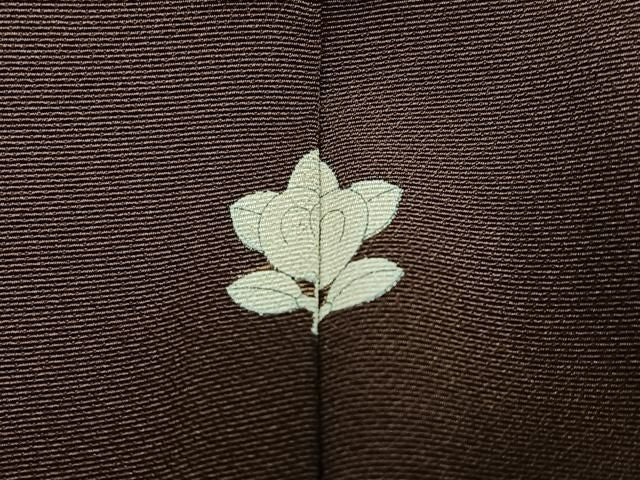 平和屋着物●訪問着　駒刺繍　枝花文　暈し染め　金彩　正絹　逸品　AABN2971ph