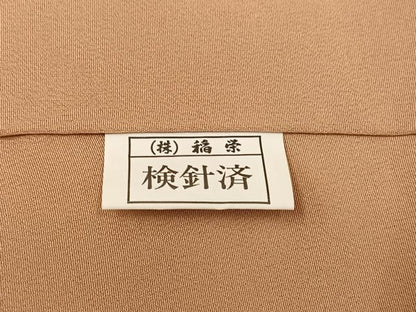 平和屋着物●西陣　京の名門　じゅらく謹製　帝王紫(古代帝王紫)　訪問着　刺繍　枝花文　暈し染め　金彩　正絹　逸品　AABN2977ph