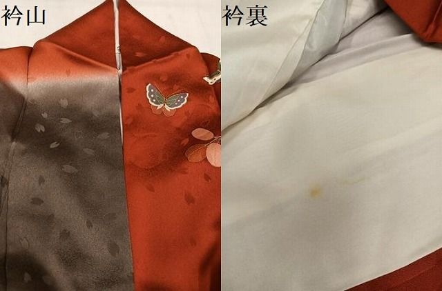 平和屋着物●豪華振袖　花蝶鼓文　暈し染め　金彩　正絹　逸品　AABN2987ph