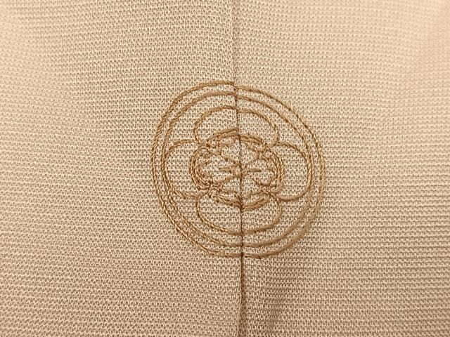 平和屋着物●訪問着　駒刺繍　花唐草文　金彩　三越扱い　正絹　逸品　AABN2990ph