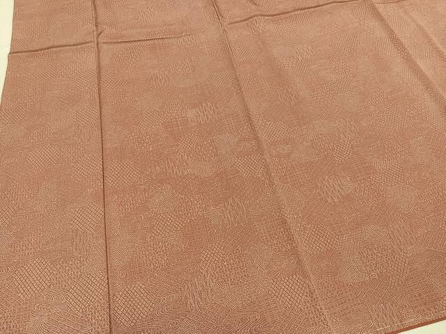 平和屋着物●江戸小紋　作家物　加賀友禅　寄せ小紋柄　正絹　逸品　未使用　AABN3002ph