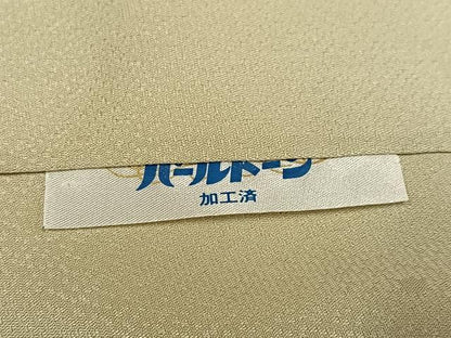 平和屋着物●訪問着　雪輪草花文　暈し染め　金彩　正絹　逸品　AABN3011ph