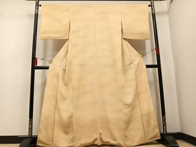 平和屋着物●訪問着　網目文　暈し染め　正絹　逸品　AABN3048ph