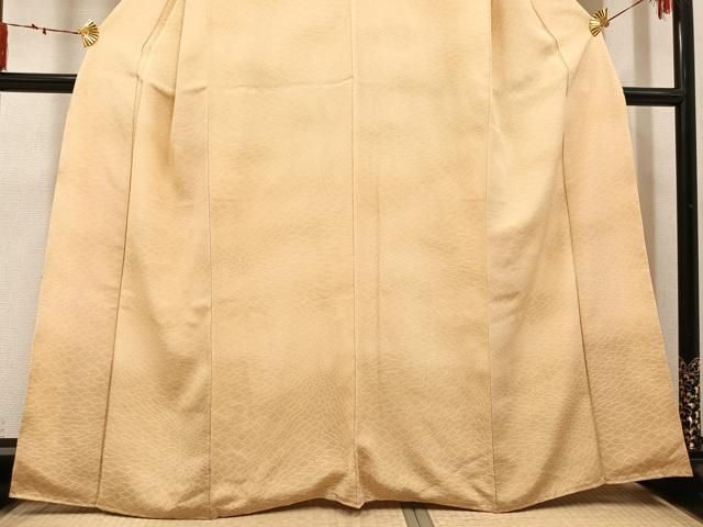 平和屋着物●訪問着　網目文　暈し染め　正絹　逸品　AABN3048ph