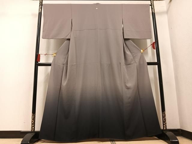 平和屋着物●豪華色留袖　霞文　正絹　逸品　AABN3049ph
