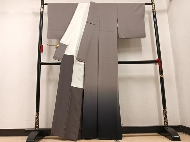 平和屋着物●豪華色留袖　霞文　正絹　逸品　AABN3049ph