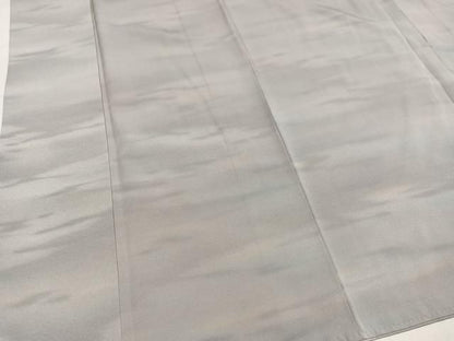 平和屋着物●上質な小紋　霞文　暈し染め　正絹　逸品　AABN3059ph