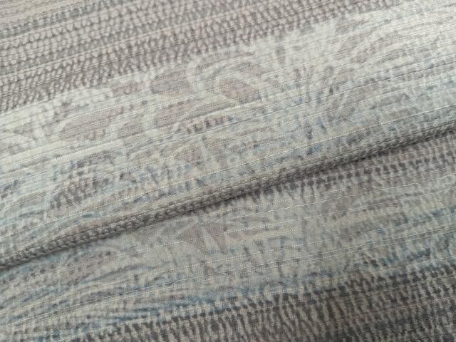 平和屋着物●訪問着　横段文　ますいわ屋扱い　正絹　逸品　AABN3064ph