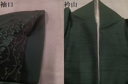 平和屋着物●訪問着　お召地　有栖川七宝文　正絹　逸品　AABN3076ph