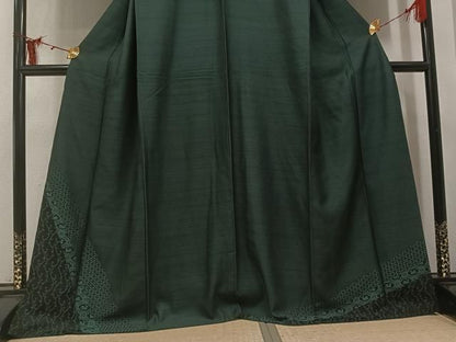 平和屋着物●訪問着　お召地　有栖川七宝文　正絹　逸品　AABN3076ph