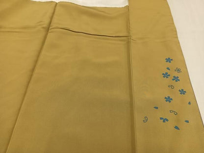 平和屋着物●上質な小紋　霞文　蛍暈し　金彩　正絹　逸品　未使用　AABN3084ph