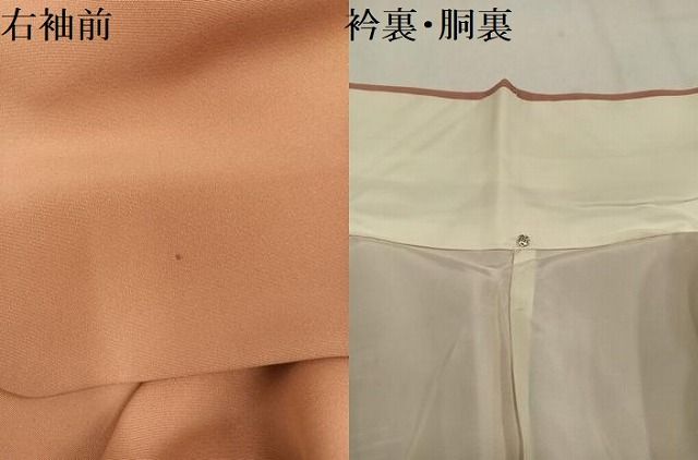 平和屋着物●訪問着　草花文　正絹　逸品　AABN3102ph