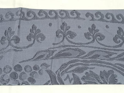 平和屋着物◎九寸名古屋帯　葡萄唐草文　正絹　逸品　AABN3123dk