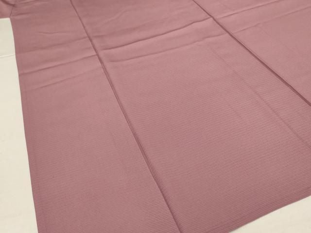 平和屋着物＊夏物　色無地　絽　鴇浅葱色　正絹　逸品　AABN3373jd